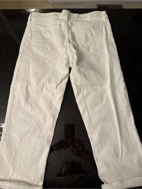 White womens capri